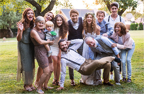 Gruppenportrait Ideen Portraitfotografie für eine ganze Gruppe